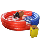 NG-SG046 Adults games electric mechanical rodeo bull commercial riding sport machine controls inflatable mechanical bull ride